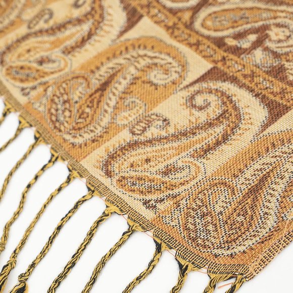 Pashmina Cashew Bohemian Shawl/Scarf - Picture 4 of 4